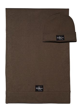 Calvin Klein Jeans Gavepakke hat & tørklæde gavesæt 2 stk.