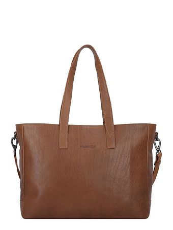 Plevier Rock Shopper-taske Læder 41 cm Laptoprum Plevier Rock Shopper-taske Læder 41 cm Laptoprum