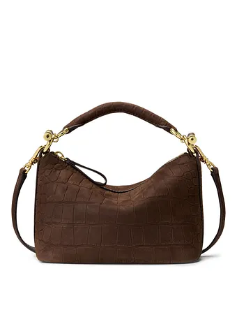 Lauren Ralph Lauren Blaike Minitaske Læder 17 cm