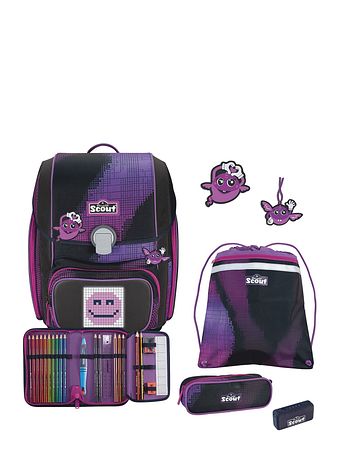 Scout Genius Movie Star Skoleransel-sæt 5-delt