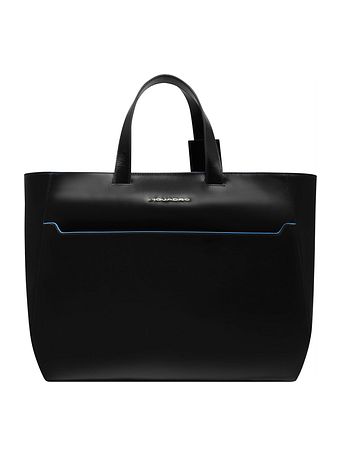 Piquadro Blue Square Shopper-taske Læder 40 cm