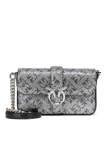 PINKO Love One Mini Bag skuldertaske Læder 18 cm