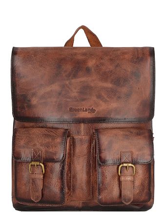Greenland Nature Mascu & Line rygsæk læder 39 cm Greenland Nature Mascu & Line rygsæk læder 39 cm