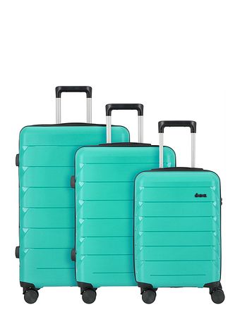 d & n Travel Line 4100 4 hjul Kuffert 3-delt