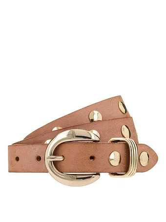 b.belt Nitbälte Läder b.belt Nitbälte Läder