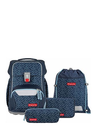 Step by Step Basis Skoleransel-sæt 4-delt