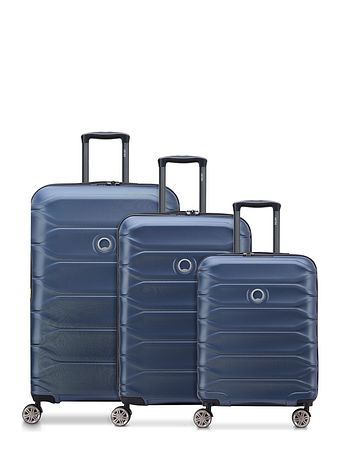 Delsey Paris Meteor 4 hjul Kuffert 3-delt med strækfold