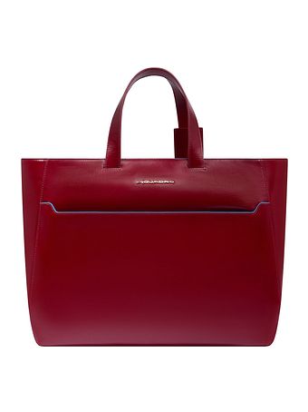Piquadro Blue Square Shopper-taske Læder 40 cm