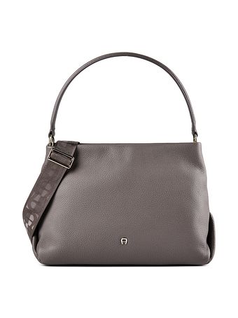 AIGNER Paola Handväska Läder 31 cm