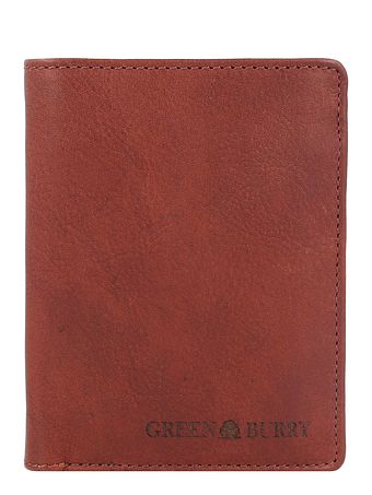 Greenburry Vintage pung i vasket læder 10 cm