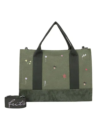 Fritzi aus Preußen Canvas Käsilaukku 40 cm Fritzi aus Preußen Canvas Käsilaukku 40 cm