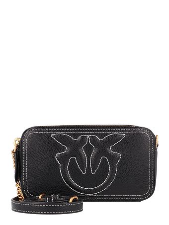 PINKO Carrie Mini Bag skuldertaske Læder 18 cm