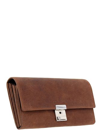 Alassio Tjenerpung i læder 18,5 cm