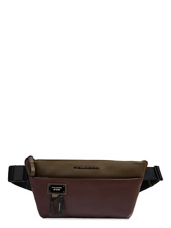 Piquadro Harper Bæltetaske Læder 34 cm med strækfold Piquadro Harper Bæltetaske Læder 34 cm med strækfold