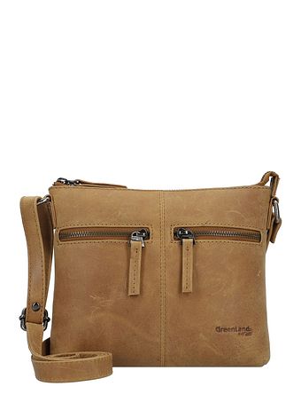 Greenland Nature Let skuldertaske i læder 21 cm