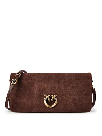 PINKO Love Soft Malá kabelka Kůže 27 cm PINKO Love Soft Malá kabelka Kůže 27 cm