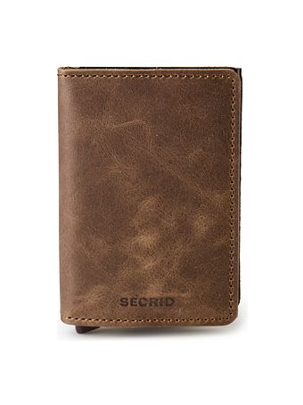 Secrid Slimwallet Pouzdro na kreditní karty RFID ochrana Kůže 6.5 cm
