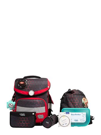 School-Mood Timeless Pro Skoleransel-sæt 7-delt