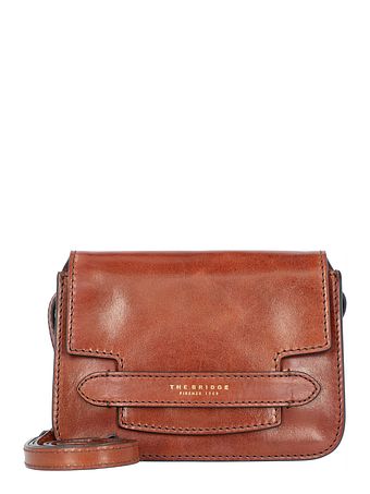The Bridge Lucrezia skuldertaske i læder 18 cm The Bridge Lucrezia skuldertaske i læder 18 cm