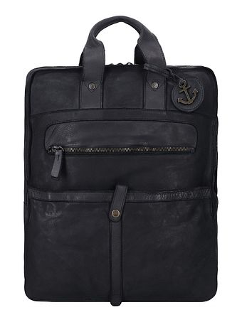 Harbour 2nd Cool Casual Jonas-rygsæk i læder med 42,5 cm rum til bærbar computer