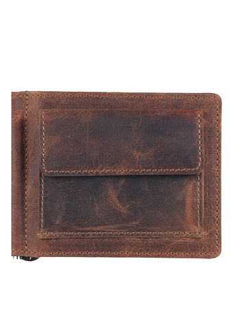 Greenland Nature Montana pung dollar clip læder 11,5 cm