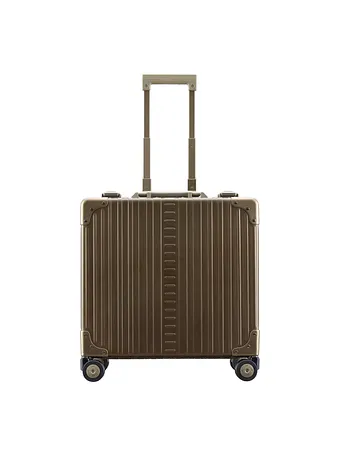 Aleon Deluxe-businessväska med 4-hjulig konstruktion i Aluminium, 45 cm