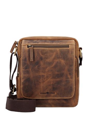 Greenburry Vintage Skuldertaske Læder 20 cm
