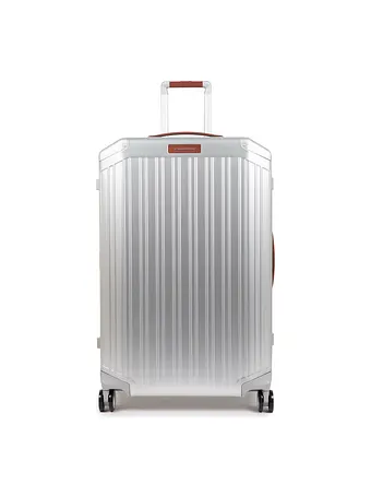 Piquadro Trolley de aluminio con 4 ruedas, 79 cm Piquadro Trolley de aluminio con 4 ruedas, 79 cm
