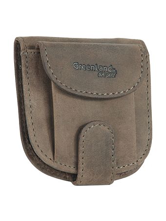 Greenland Nature Stenpung i læder 8 cm Greenland Nature Stenpung i læder 8 cm
