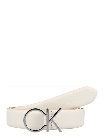 Calvin Klein CK Logo Bælte Læder Calvin Klein CK Logo Bælte Læder