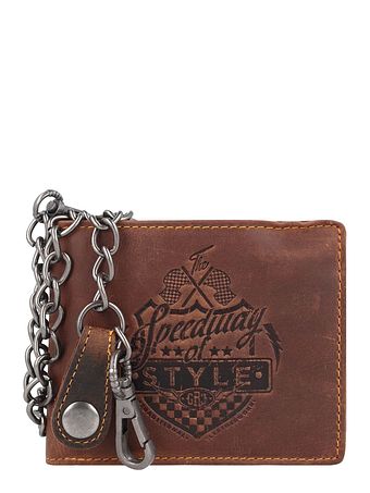 Greenburry Racing Collection Dallas pung RFID læder 12,5 cm