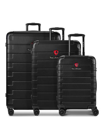 Tonino Lamborghini Tonino Lamborghini Milano Trolley 3-SET med stretchfold og XL-kuffert