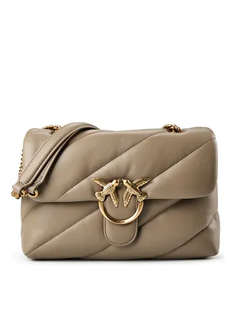 PINKO Love Puff Crossbody-laukku Nahka 27 cm PINKO Love Puff Crossbody-laukku Nahka 27 cm