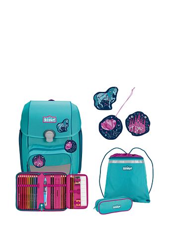 Scout Genius Skoleransel-sæt 4-delt Scout Genius Skoleransel-sæt 4-delt