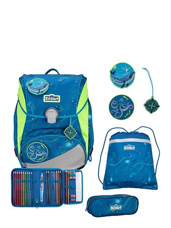 Scout Alpha Skoleransel-sæt 5-delt