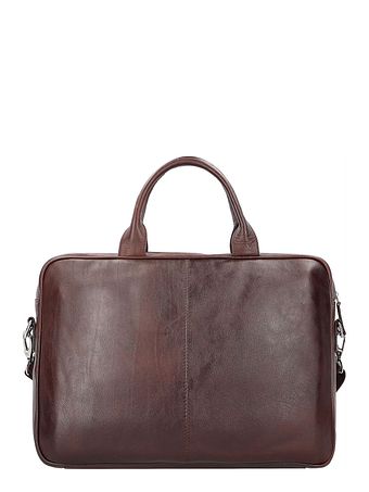 Dermata Dokumentmappe i læder med 39 cm rum til bærbar computer