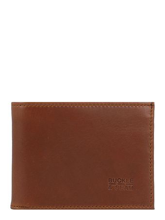 Buckle & Seam Bill-pung i læder 11,5 cm