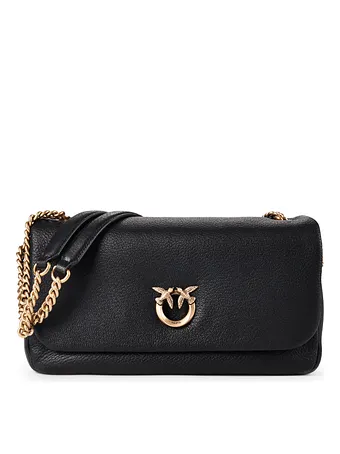PINKO Love Soft Skuldertaske Læder 31 cm