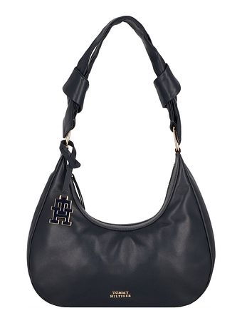 Tommy Hilfiger Pushlock Skuldertaske Læder 28 cm