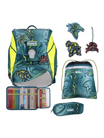 Scout Alpha Skoleransel-sæt