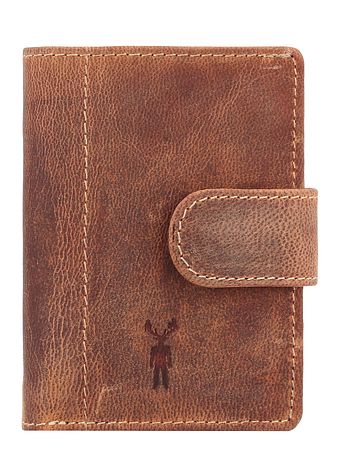 Jack Kinsky Baltimore Kreditkortetui RFID-beskyttelse Læder 11 cm