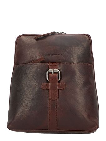 Spikes & Sparrow City-rygsæk i læder 27 cm