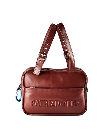 Patrizia Pepe Skuldertaske Læder 34 cm