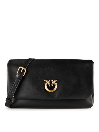 PINKO Click Soft Classic Skuldertaske Læder 32 cm