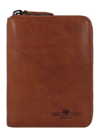 Greenburry Newport Pung RFID-beskyttelse Læder 10 cm