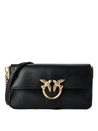PINKO Love one Crossbody-väska Läder 27 cm PINKO Love one Crossbody-väska Läder 27 cm