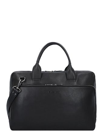 Plevier Vintage Larry Dokumenttaske Læder 40 cm Laptoprum