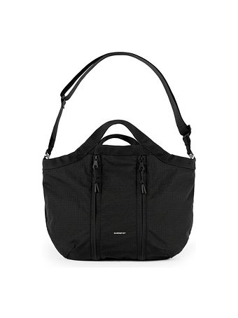 Sandqvist Grid Håndtaske 38 cm med strækfold