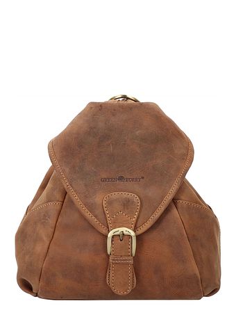 Greenburry Vintage City-rygsæk i læder 28 cm