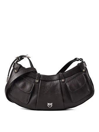 PINKO Love Body Skuldertaske Læder 31 cm PINKO Love Body Skuldertaske Læder 31 cm